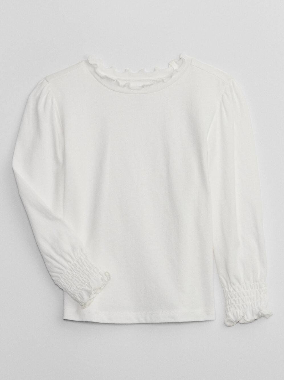 babyGap Smocked Puff Sleeve T-Shirt Size 4 New with Tags
